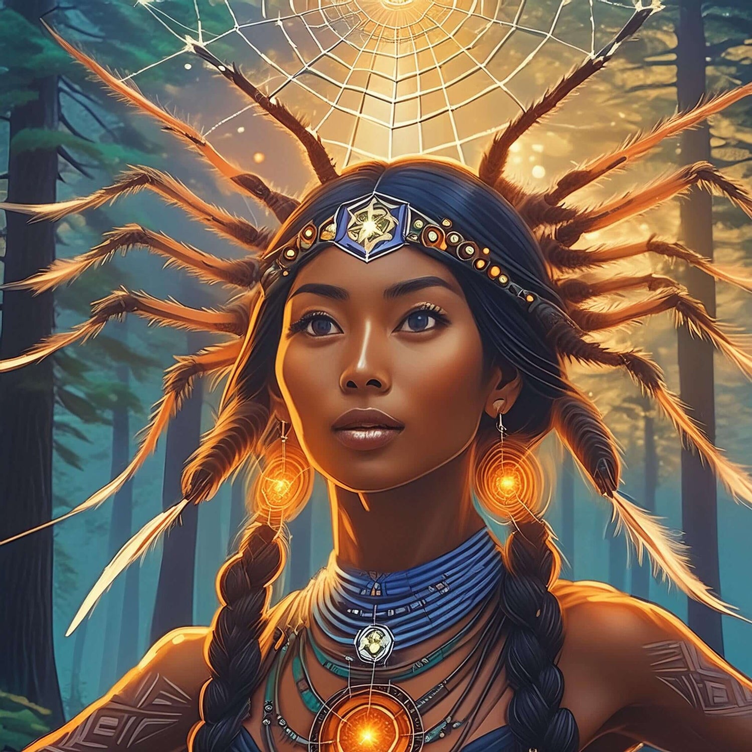 Spider Woman - Native American Mythology More Than Charms