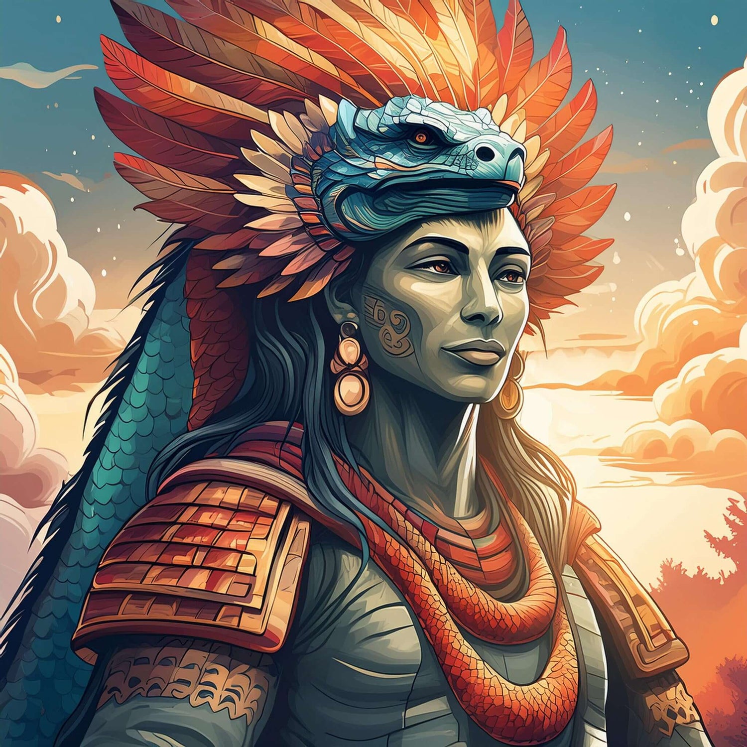 Quetzalcoatl - Aztec Mythology More Than Charms