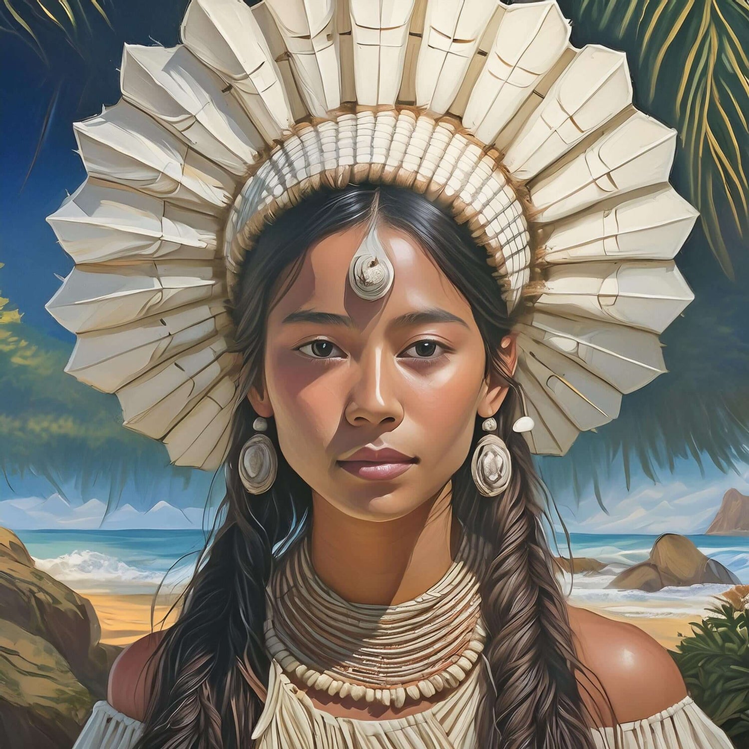 White Shell Woman - Native American Mythology More Than Charms