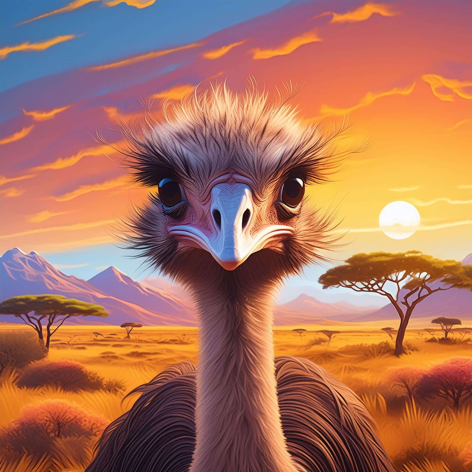 Ostrich - Power Animal More Than Charms
