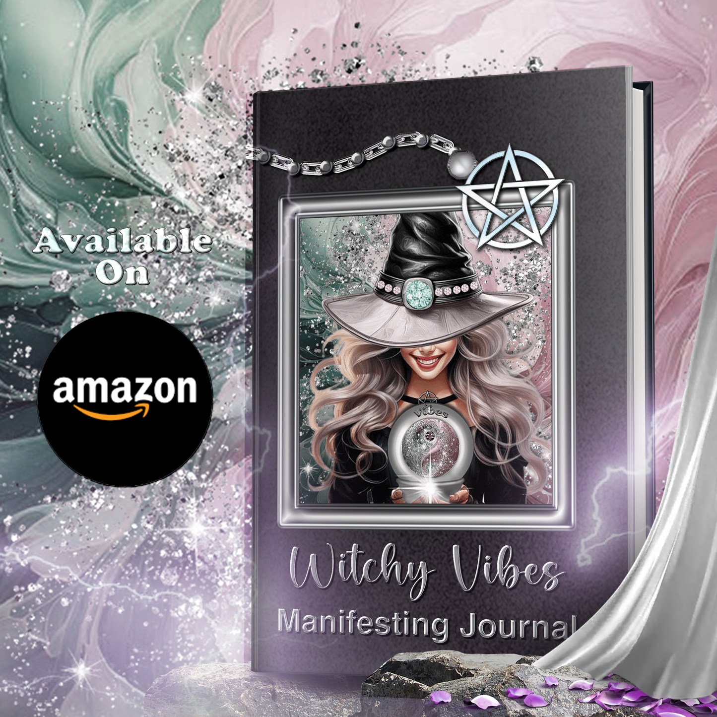 Witchy Vibes Manifesting Journal  (Amazon Paperback)