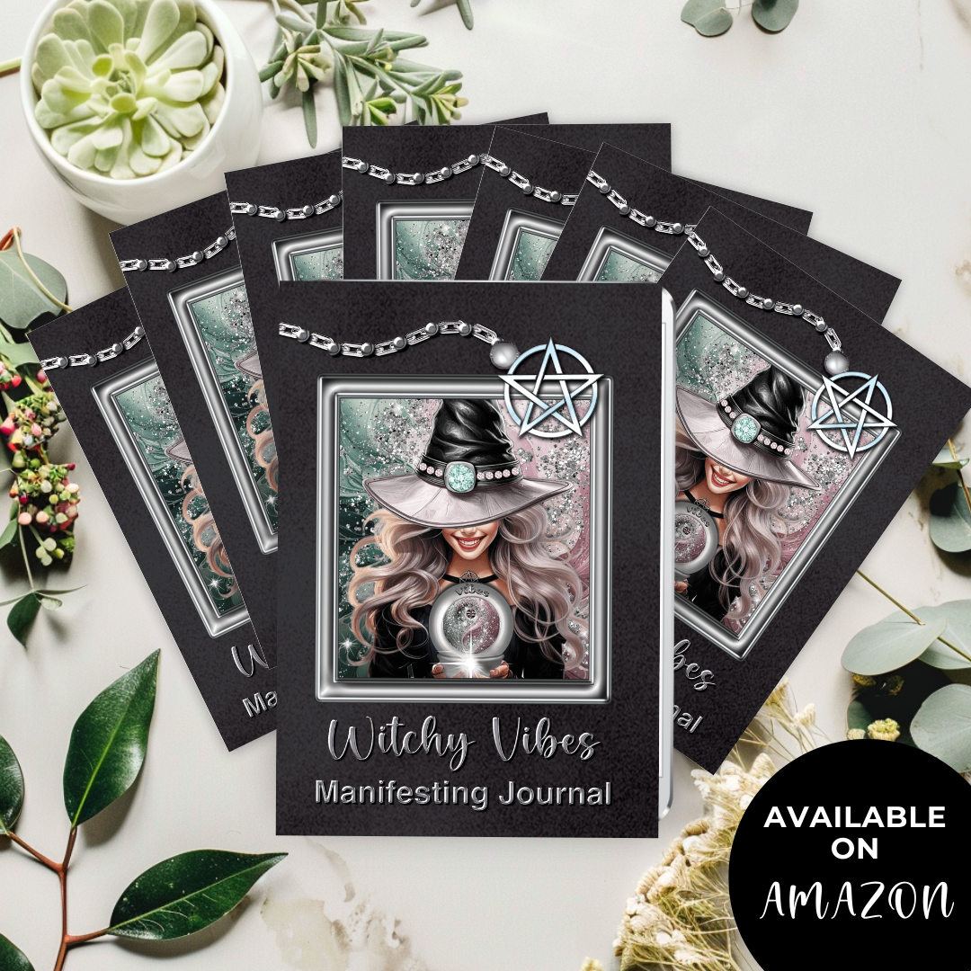 Witchy Vibes Manifesting Journal  (Amazon Paperback)