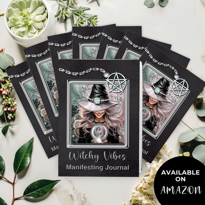 Witchy Vibes Manifesting Journal  (Amazon Paperback)