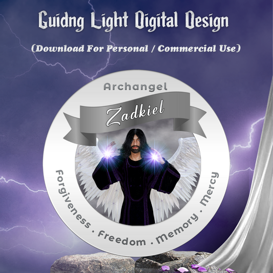 Digital Design - Archangel Zadkiel & Activation Guide