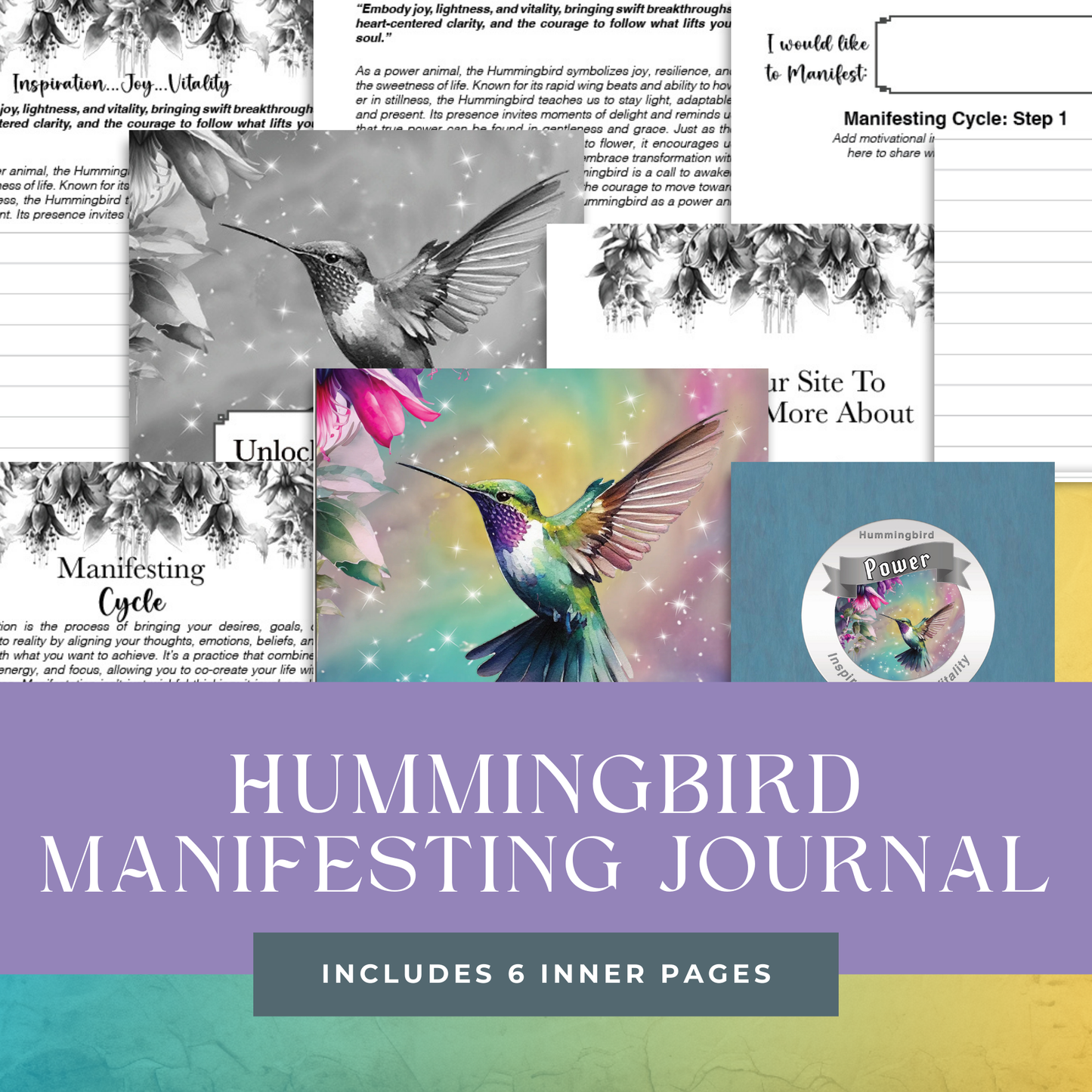 Hummingbird Spirit Animal Journal - Amazon