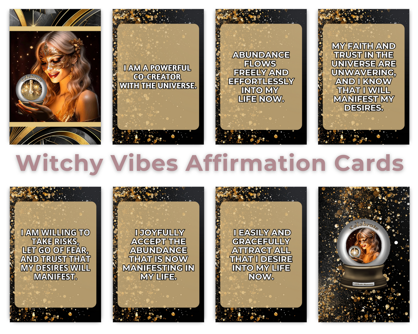 Celebrate Moments Printable  Affirmation Cards