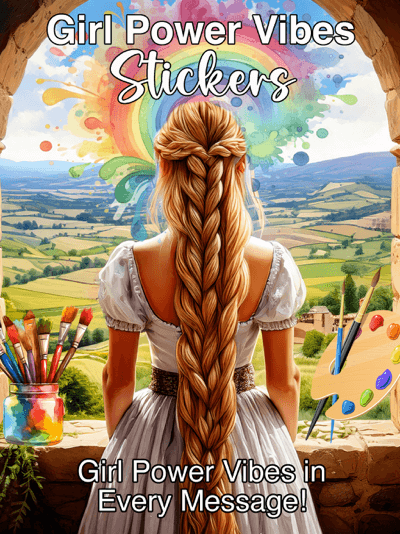 Girl Power Sticker Pack For iMessage - Download For FREE More Than Charms Digital