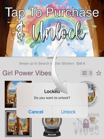 Girl Power Sticker Pack For iMessage - Download For FREE More Than Charms Digital