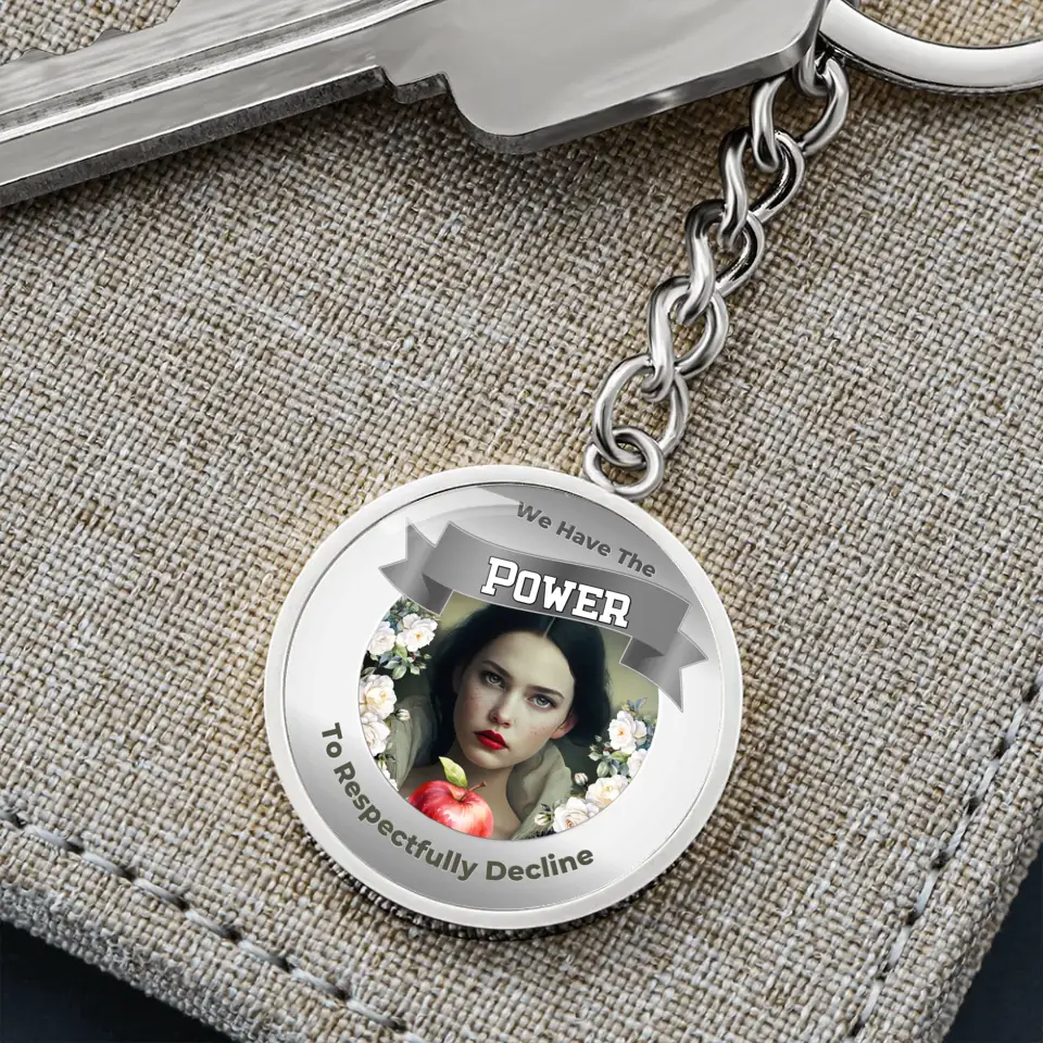 Power of Snow White - Affirmation Keychain - More Than CharmsMore Than Charms