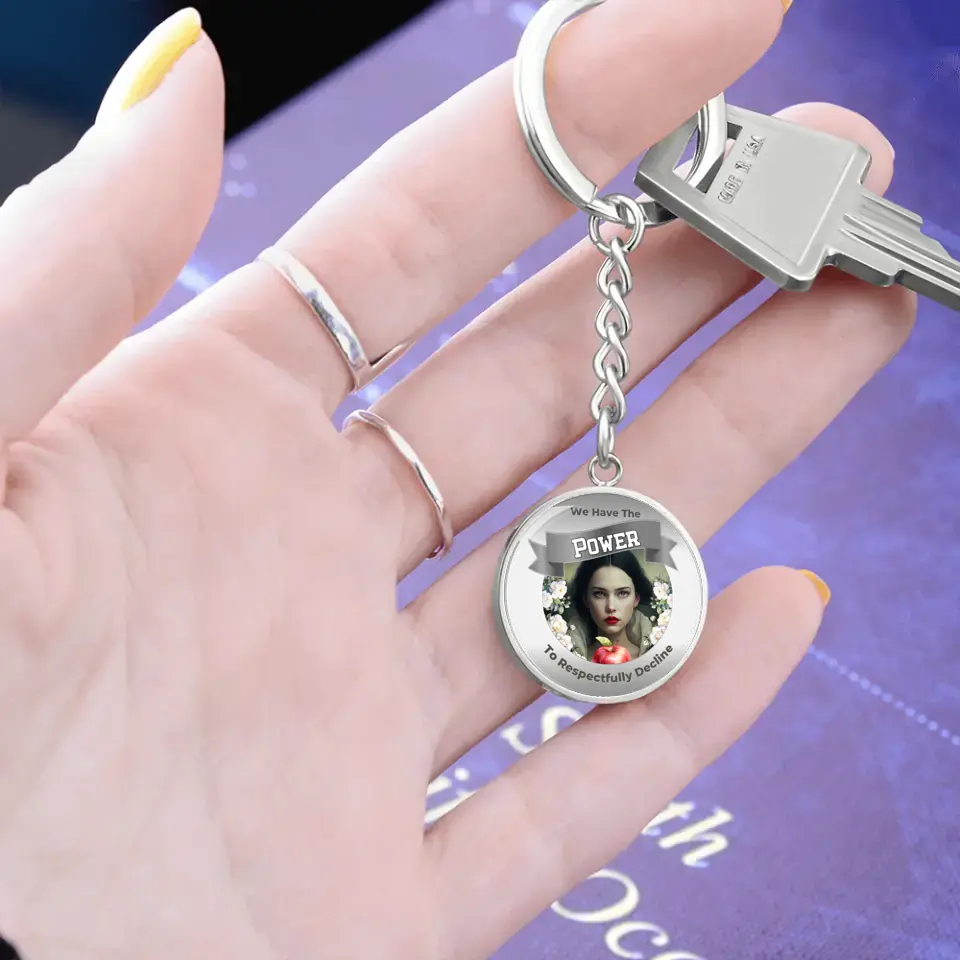 Power of Snow White - Affirmation Keychain - More Than CharmsMore Than Charms