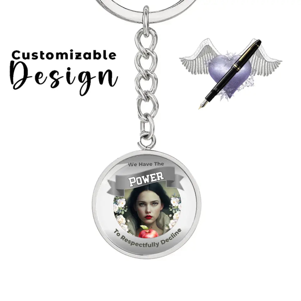 Power of Snow White - Affirmation Keychain - More Than CharmsMore Than Charms