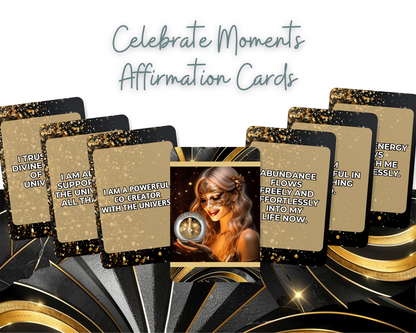 Celebrate Moments Printable  Affirmation Cards