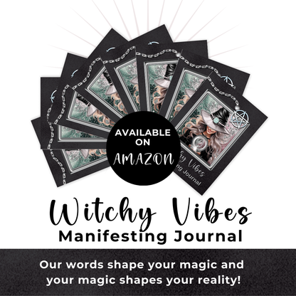 Witchy Vibes Manifesting Journal  (Amazon Paperback)