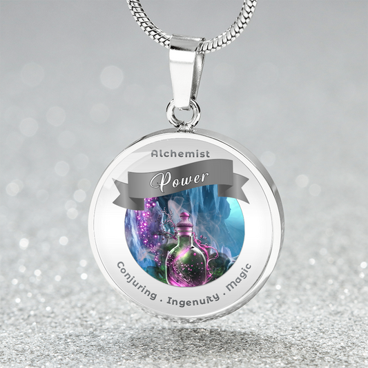 Alchemist 2 - RPG Fantasy Charm Necklace ShineOn Fulfillment