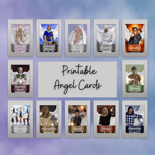 Angel For Today Printable Cards & Manifesting GuideMore Than Charms