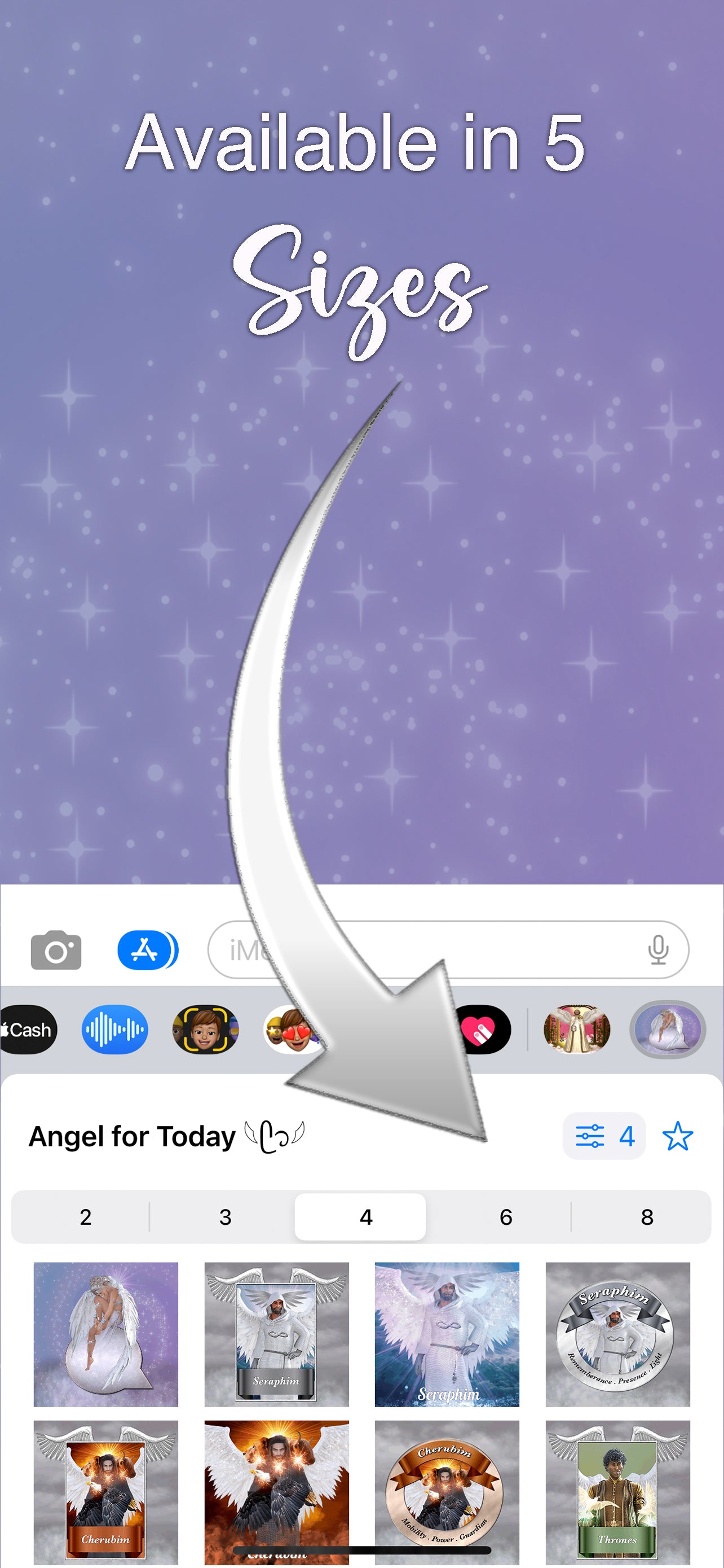 Angel For Today Sticker Pack - Download For FREE More Than Charms Digital