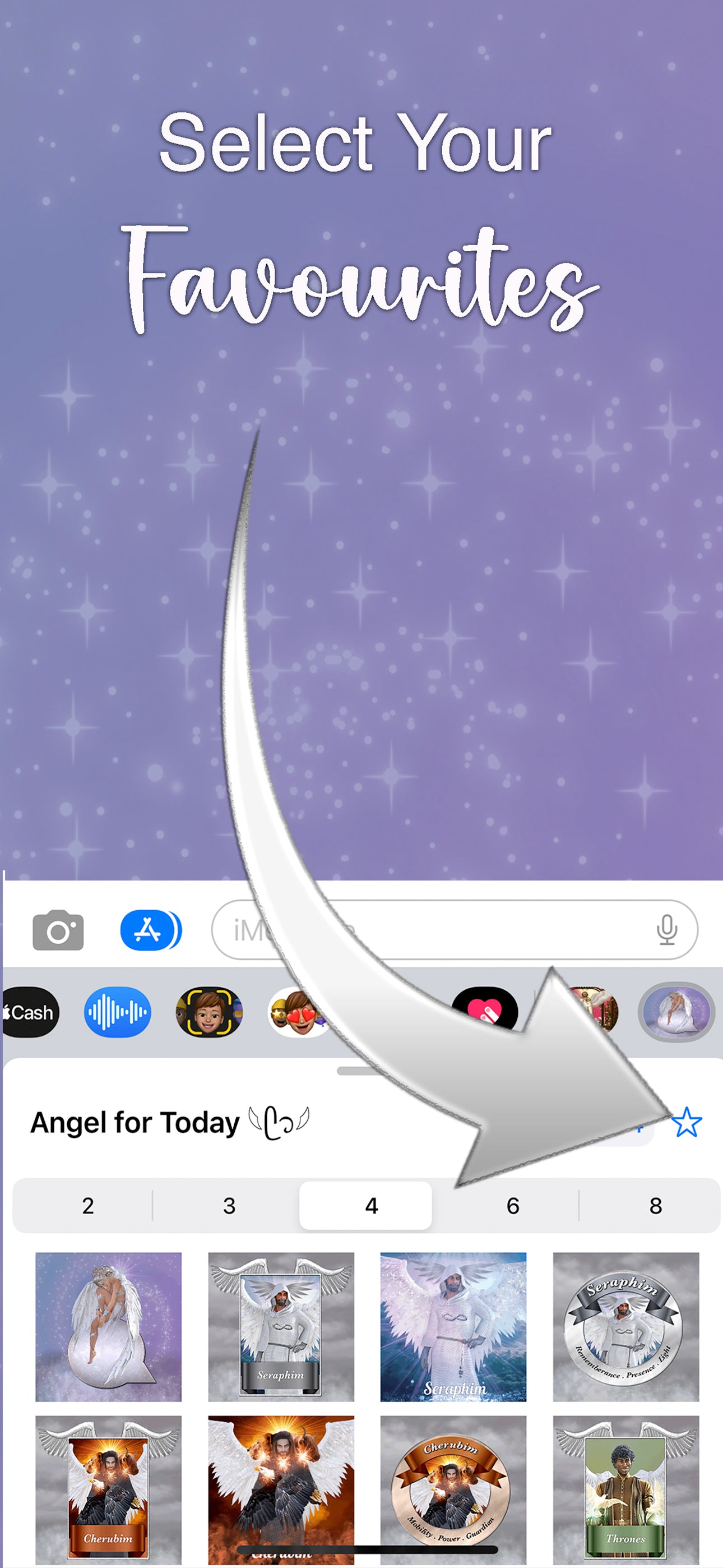 Angel For Today Sticker Pack - Download For FREE More Than Charms Digital