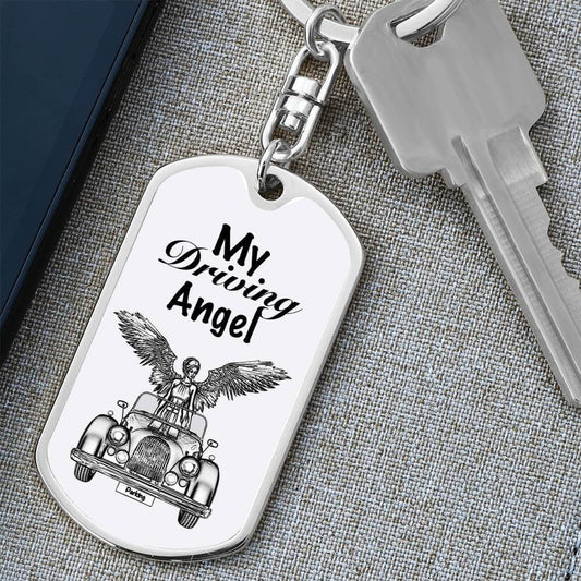 Angel Keychain - Ultimate Parking and Driving Companion ShineOn Fulfillment