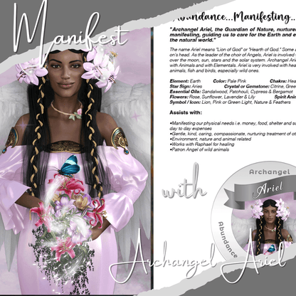 Archangel Ariel (Exotic) Activation - Energy Attunement & Charged Digital Guide Book - Archangel Ariel Activation is your sacred doorway to connecting with the Universe. This transformative process provides manifesting, attunement and activation processes