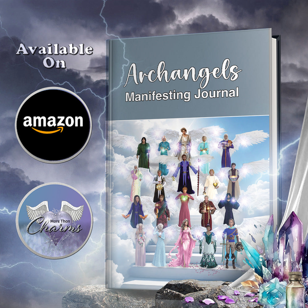 Archangel Manifesting journal - Amazon - More Than Charms Amazon