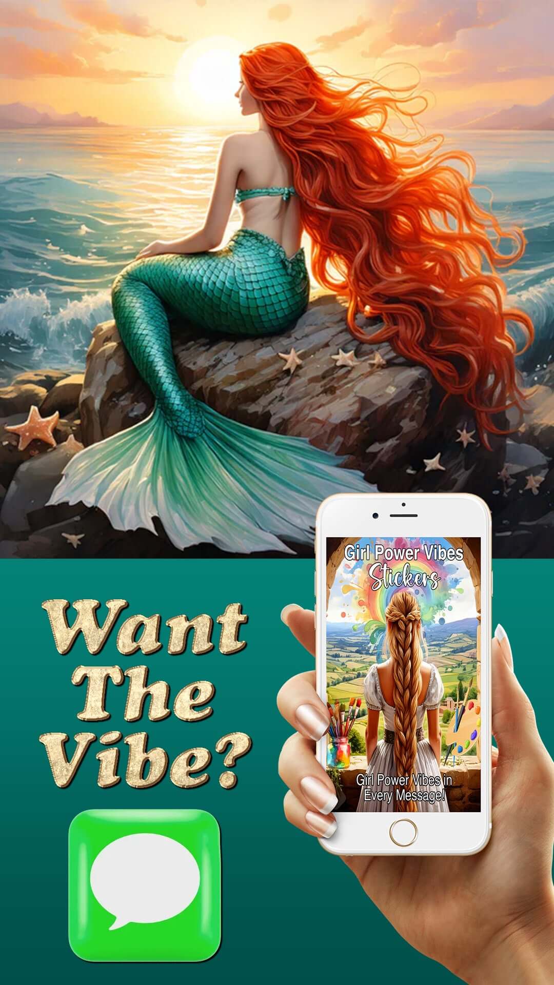 Girl Power Sticker Pack For iMessage - Download For FREE More Than Charms Digital