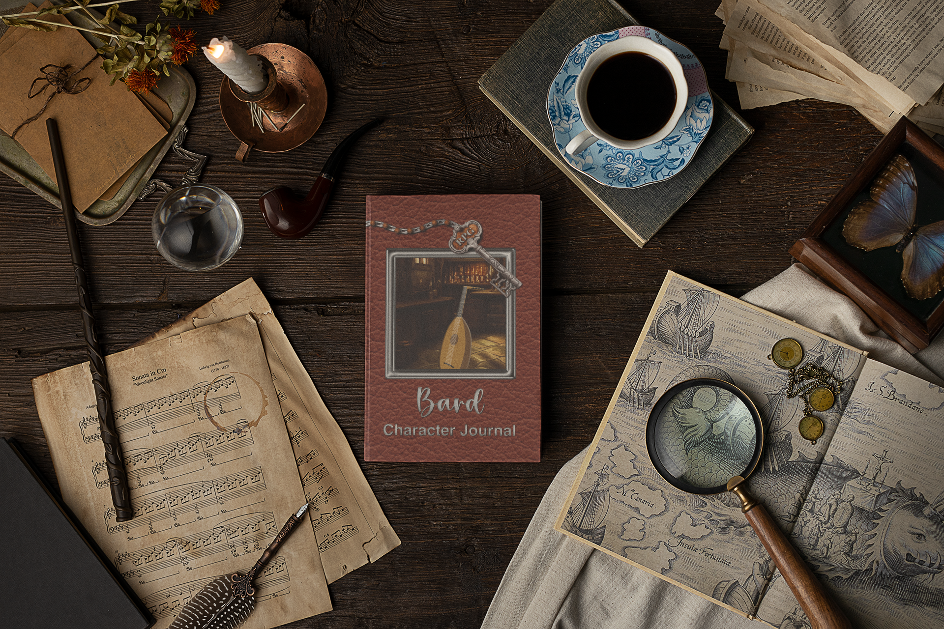 Bard RPG Character Journal - Amazon Amazon
