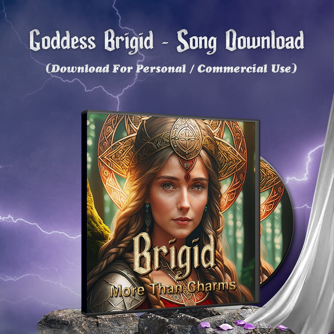 Brigid - A Goddess Song - "Goddess Brigid " - A Song Honoring the Goddess of Creativity, Healing, and Inspiration. This song is a luminous tribute to the Celtic goddess Brigid, guardian of poetry, healing waters, and the eternal flame. This evocative song