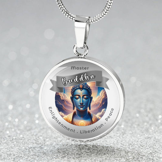 Buddha - Charm Necklace For Enlightenment, Liberation & Peace ShineOn Fulfillment