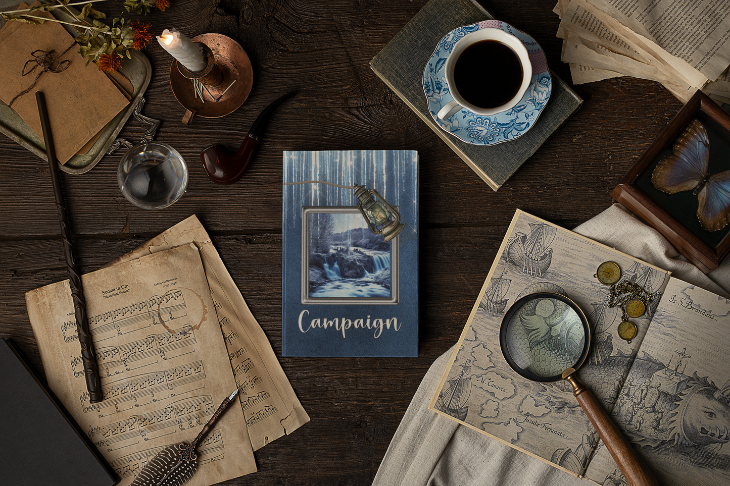 Campaign Journal - RPG Icy Adventure Amazon