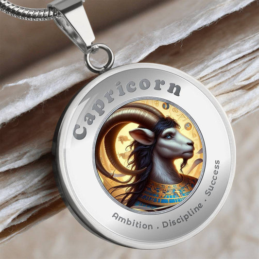 Capricorn - Charm Necklace ShineOn Fulfillment