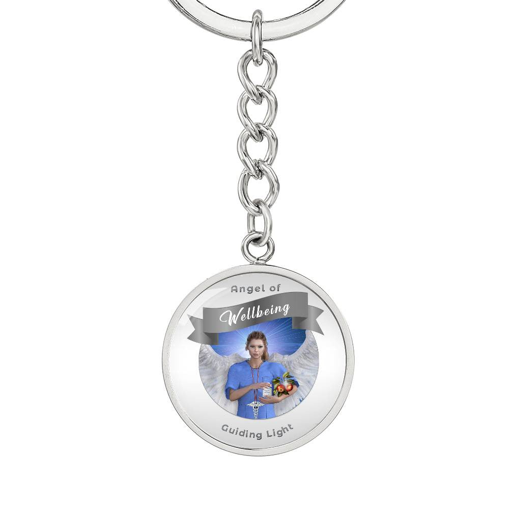 Wellbeing - Guardian Angel Affirmation Keychain - More Than CharmsMore Than Charms