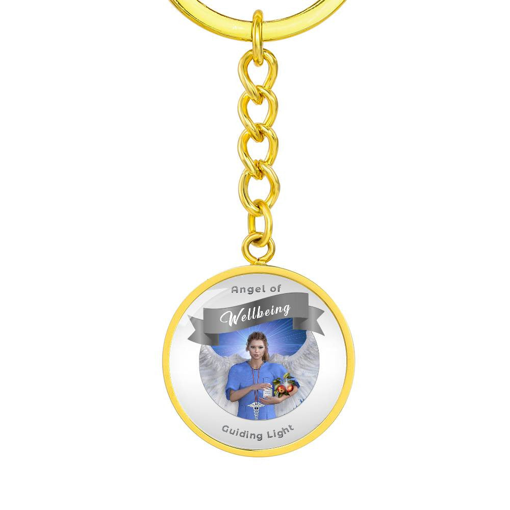 Wellbeing - Guardian Angel Affirmation Keychain - More Than CharmsMore Than Charms