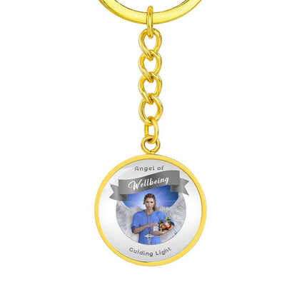 Wellbeing - Guardian Angel Affirmation Keychain - More Than CharmsMore Than Charms