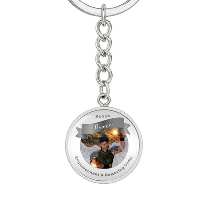 Powers - Angelic Realm Affirmation Keychain For Empowerment & Restoring Order - More Than CharmsMore Than Charms