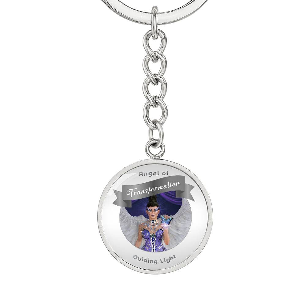 Wellbeing - Guardian Angel Affirmation Keychain - More Than CharmsMore Than Charms