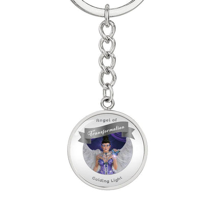 Wellbeing - Guardian Angel Affirmation Keychain - More Than CharmsMore Than Charms