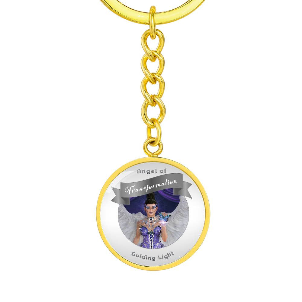 Wellbeing - Guardian Angel Affirmation Keychain - More Than CharmsMore Than Charms