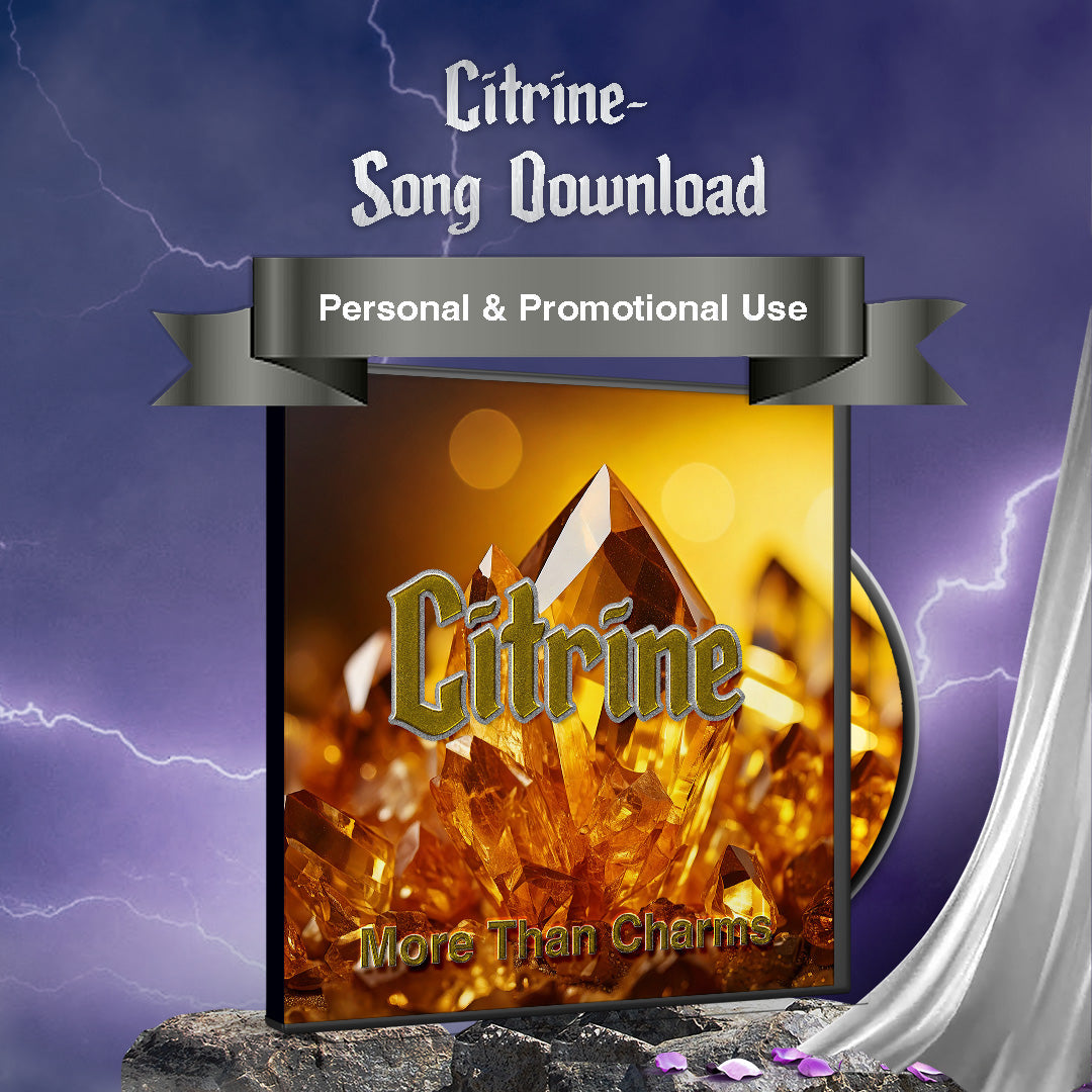 Citrine Crystal Song More Than Charms Digital