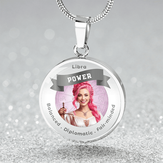 Divine Feminine Libra - Charm Necklace ShineOn Fulfillment