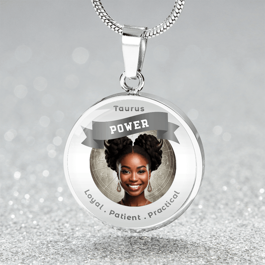 Divine Feminine Taurus - Charm Necklace - This Luxury Charm Necklace is more than just an accessory — it’s a soulful expression of your journey, dreams, and intentions. Designed with meaning, each charm carries powerful affirmation words, images, or symbo
