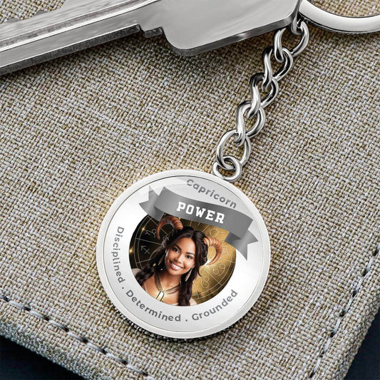 Divine Feminine Virgo - Charm Keychain ShineOn Fulfillment