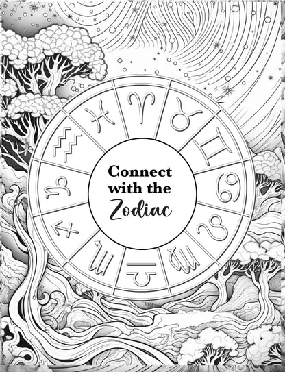Divine Masculine Zodiac Coloring Book (Amazon Paperback) - The Universe pulses with a powerful rhythm, and within it, the zodiac serves as a guide to understanding your energy, intentions, and manifesting potential. This Zodiac Coloring Book invites you t