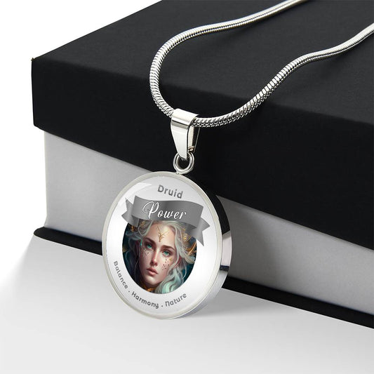 Druid - RPG Fantasy Charm Necklace ShineOn Fulfillment