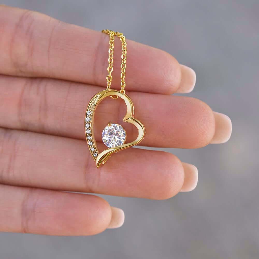Forever Love Necklace with Custom Message Card - p.p1 {margin: 0.0px 0.0px 0.0px 0.0px; font: 13.0px 'Helvetica Neue'} p.p2 {margin: 0.0px 0.0px 0.0px 0.0px; font: 13.0px 'Helvetica Neue'; min-height: 15.0px} 🩶 Luxury Affirmation Pendant – a powerful kee
