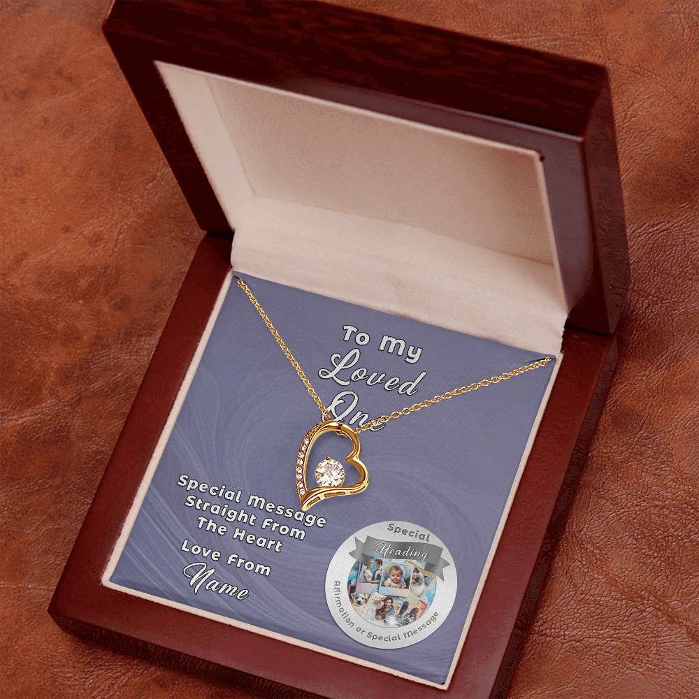 Forever Love Necklace with Custom Message Card - p.p1 {margin: 0.0px 0.0px 0.0px 0.0px; font: 13.0px 'Helvetica Neue'} p.p2 {margin: 0.0px 0.0px 0.0px 0.0px; font: 13.0px 'Helvetica Neue'; min-height: 15.0px} 🩶 Luxury Affirmation Pendant – a powerful kee