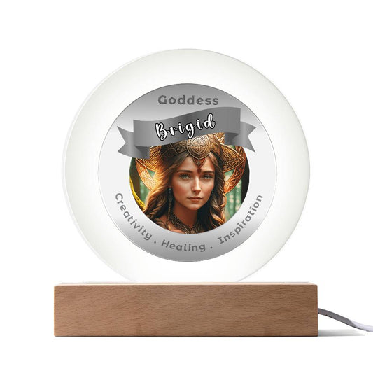 Goddess Brigid LED Light ShineOn Fulfillment