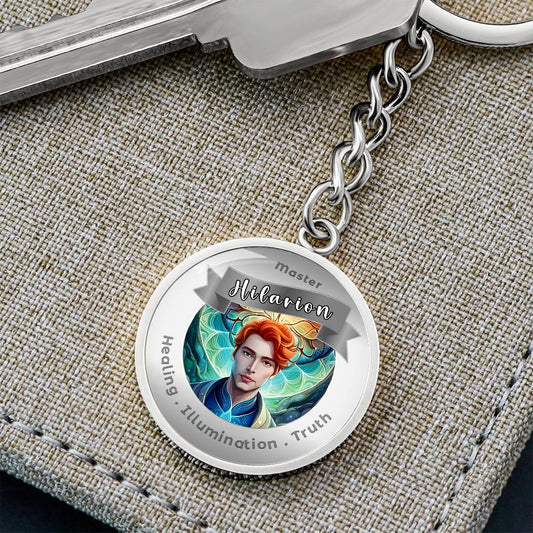 Hilarion - Charm Keychain For Healing, Illumination & Truth ShineOn Fulfillment