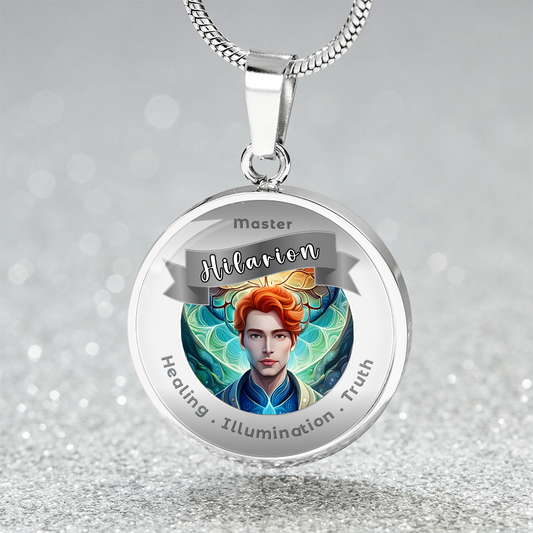 Hilarion - Charm Necklace For Healing, Illumination & Truth ShineOn Fulfillment
