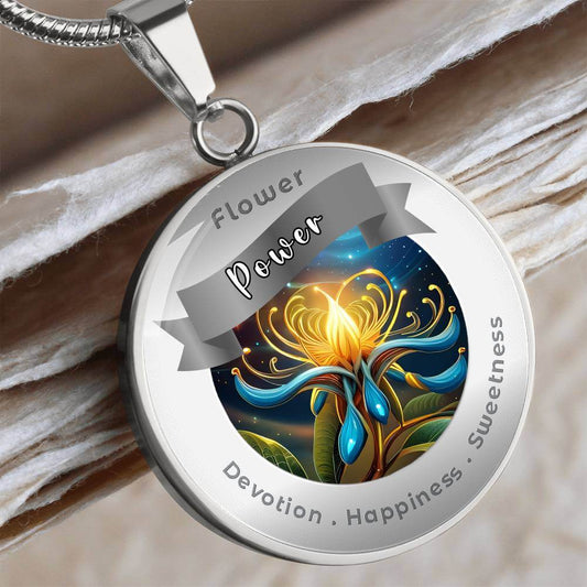 Honeysuckle - Charm Necklace - This Luxury Charm Necklace is more than just an accessory — it’s a soulful expression of your journey, dreams, and intentions. Designed with meaning, each charm carries powerful affirmation words, images, or symbols that spe