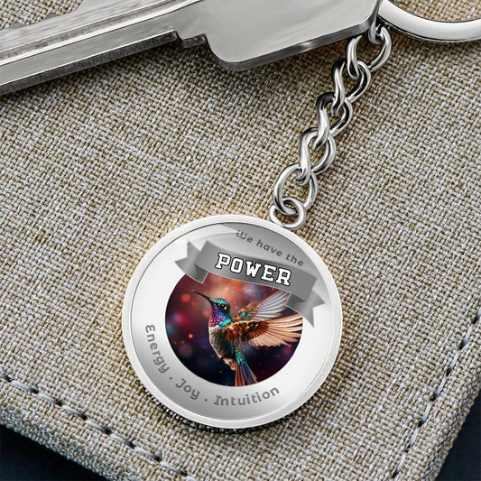 Hummingbird - Power Animal Charm Keychain ShineOn Fulfillment